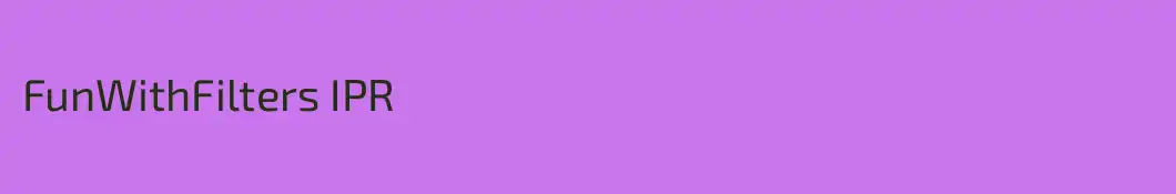 FunWithFilters IPR
